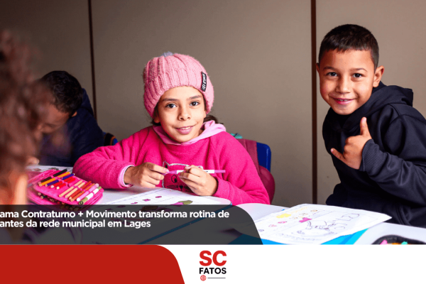 Programa Contraturno + Movimento transforma rotina de estudantes da rede municipal em Lages