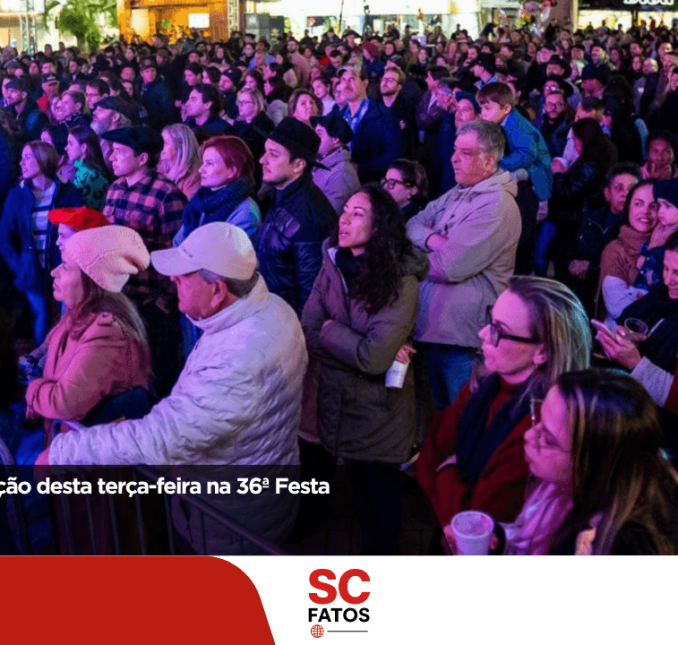 Confira a programação desta terça-feira na 36ª Festa Nacional do Pinhão
