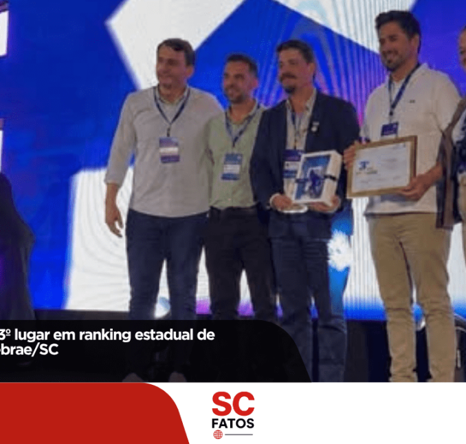 Palmeira conquista 3º lugar em ranking estadual de atendimentos do Sebrae/SC