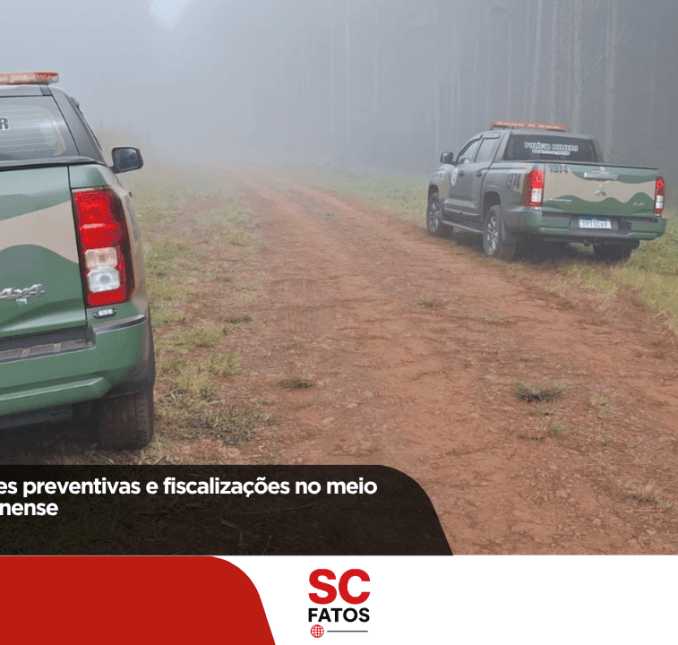 PMA intensifica ações preventivas e fiscalizações no meio rural da Serra Catarinense