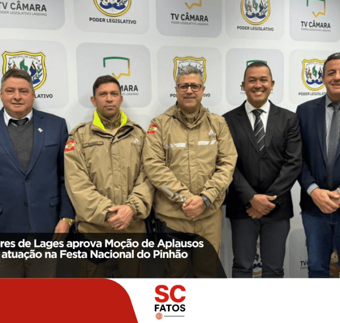 Câmara de Vereadores de Lages aprova Moção de Aplausos à Polícia Militar pela atuação na Festa Nacional do Pinhão