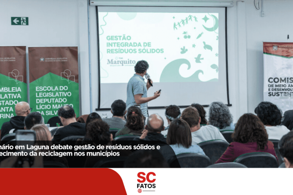 Seminário em Laguna debate gestão de resíduos sólidos e fortalecimento da reciclagem nos municípios