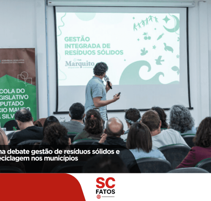 Seminário em Laguna debate gestão de resíduos sólidos e fortalecimento da reciclagem nos municípios
