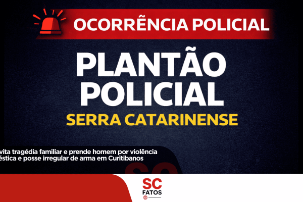 PM evita tragédia familiar e prende homem por violência doméstica e posse irregular de arma em Curitibano
