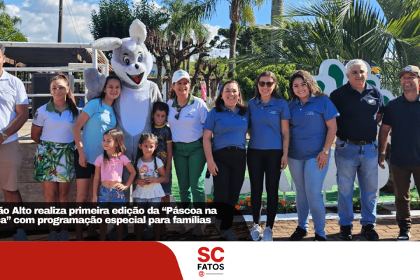 Capão Alto realiza primeira edição da “Páscoa na Praça” com programação especial para famílias