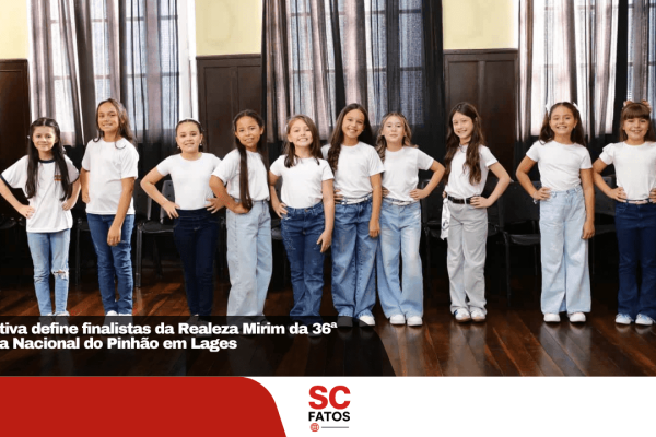 Seletiva define finalistas da Realeza Mirim da 36ª Festa Nacional do Pinhão em Lages