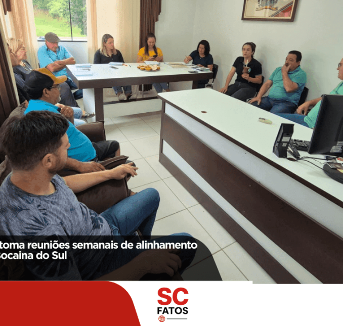 Gestão Municipal retoma reuniões semanais de alinhamento administrativo em Bocaina do Sul