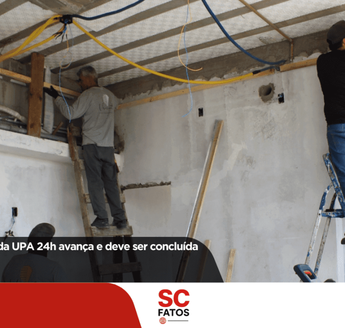 Reforma estrutural da UPA 24h avança e deve ser concluída em março