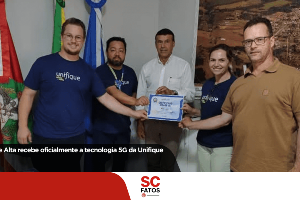 Ponte Alta recebe oficialmente a tecnologia 5G da Unifique