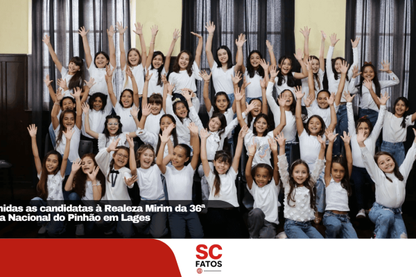 Definidas as candidatas à Realeza Mirim da 36ª Festa Nacional do Pinhão em Lages
