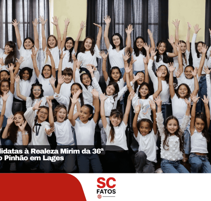 Definidas as candidatas à Realeza Mirim da 36ª Festa Nacional do Pinhão em Lages