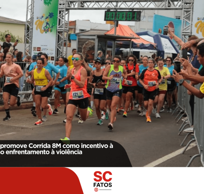 Prefeitura de Lages promove Corrida 8M como incentivo à saúde da mulher e ao enfrentamento à violência