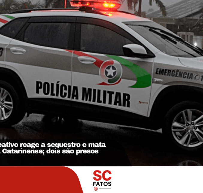 Motorista de aplicativo reage a sequestro e mata suspeito na Serra Catarinense; dois são presos