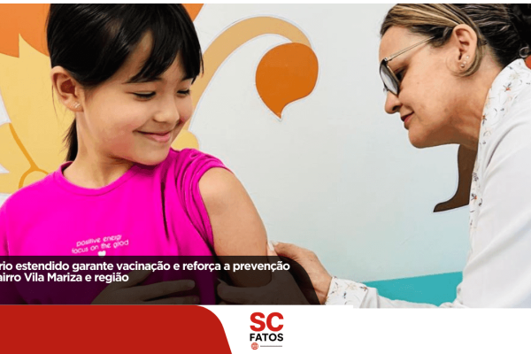 Horário estendido garante vacinação e reforça a prevenção no bairro Vila Mariza e região