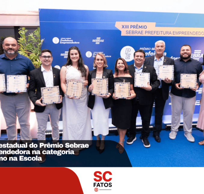 Lages é finalista estadual do Prêmio Sebrae Prefeitura Empreendedora na categoria Empreendedorismo na Escola