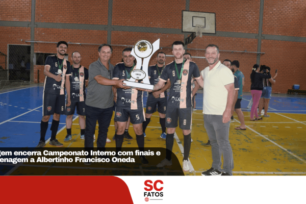 Vargem encerra Campeonato Interno com finais e homenagem a Albertinho Francisco Oneda
