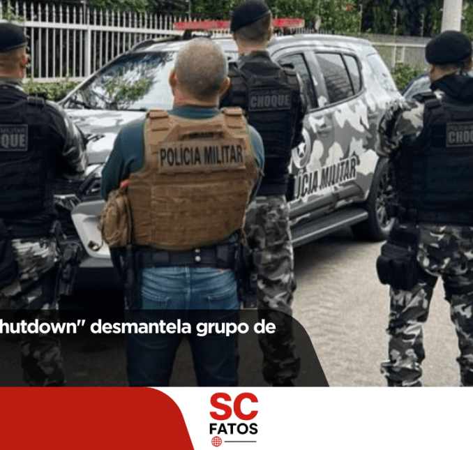 Operação “Shutdown” desmantela grupo de jogos de azar em SC e RS