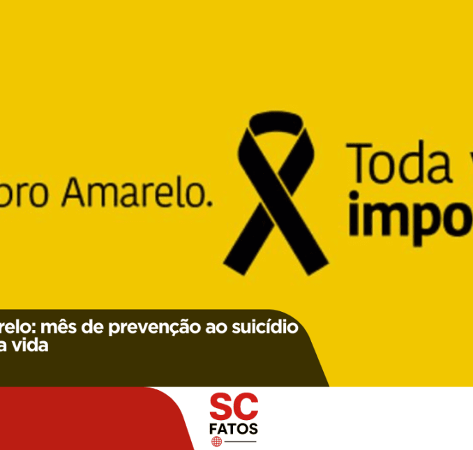 Setembro Amarelo: mês de prevenção ao suicídio e valorização da vida.