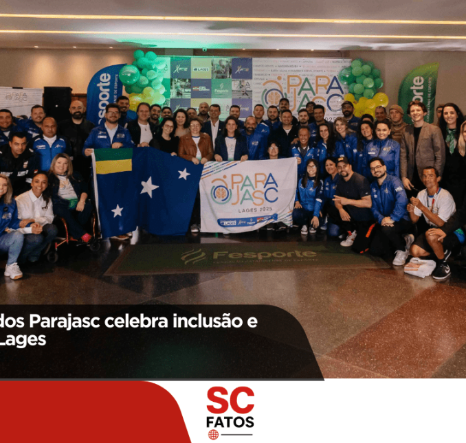 Encerramento dos Parajasc celebra inclusão e conquistas em Lages