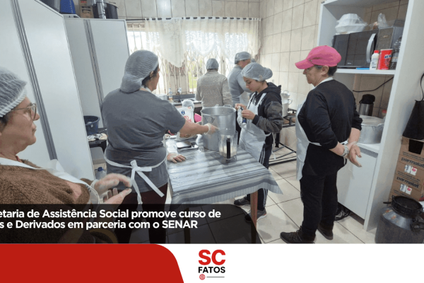 Secretaria de Assistência Social promove curso de Leites e Derivados em parceria com o SENAR