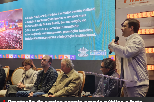 Prestação de contas aponta grande público e forte impacto turístico na 36ª Festa Nacional do Pinhão