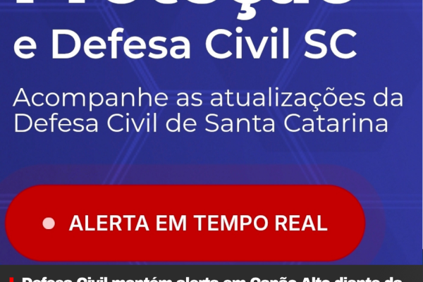 Defesa Civil mantém alerta em Capão Alto diante da previsão de chuva intensa e temporais