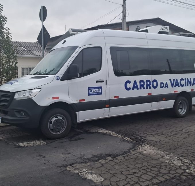 Carro da Vacina estará em frente ao Ceim Bairro Santa Maria nesta terça-feira!