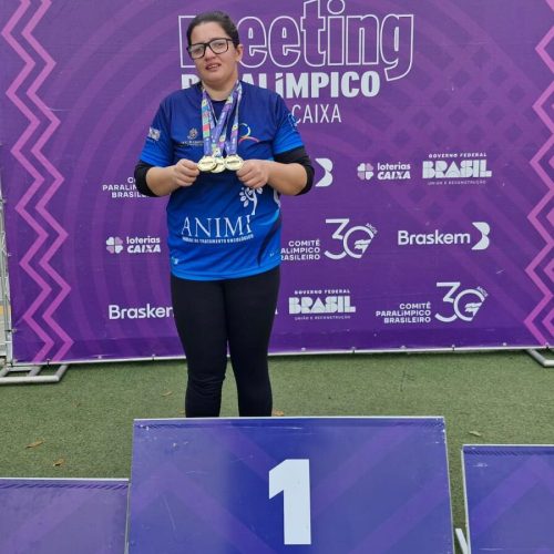Amanda Caroline Schuck conquista três ouros no Meeting Olímpico Loterias Caixa em São Paulo!