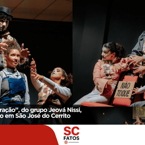 Espetáculo “Distração”, do grupo Jeová Nissi, emociona público em São José do Cerrito