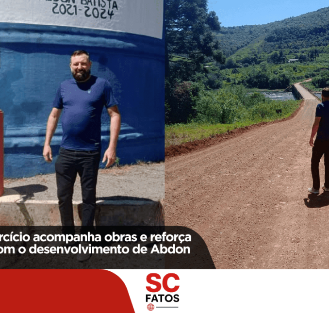 Prefeito em exercício acompanha obras e reforça compromisso com o desenvolvimento de Abdon Batista