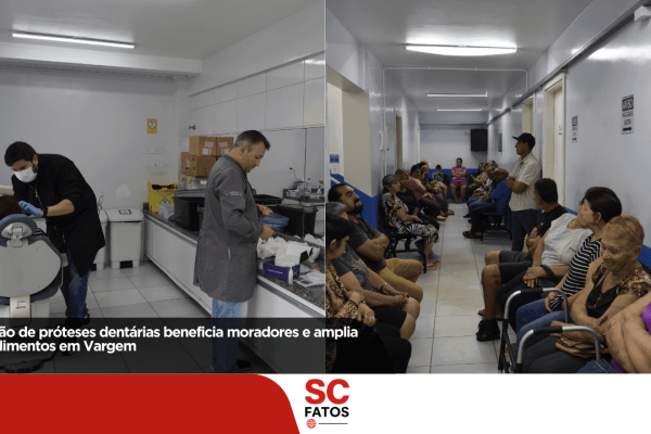 Mutirão de próteses dentárias beneficia moradores e amplia atendimentos em Vargem
