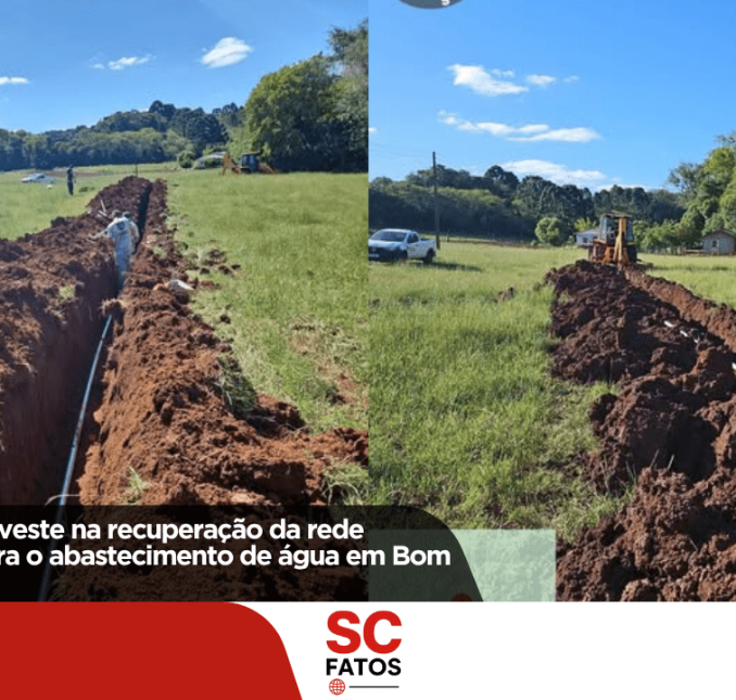 Abdon Batista investe na recuperação da rede adutora e melhora o abastecimento de água em Bom Jesus
