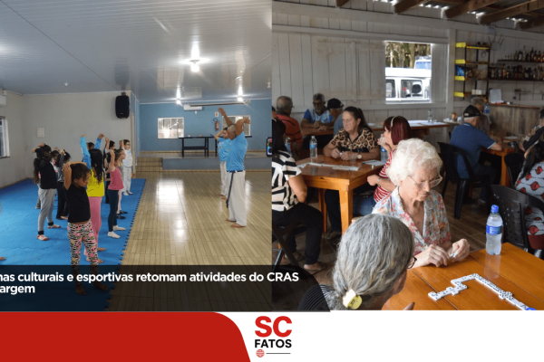 Oficinas culturais e esportivas retomam atividades do CRAS em Vargem