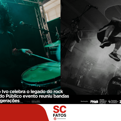 Festival Bar do Tio Ivo celebra o legado do rock lageano no Mercado PúblicoEvento reuniu bandas históricas e novas gerações em uma tarde de música, memória e resistência cultural