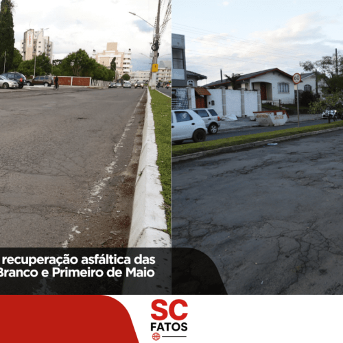 Prefeitura anuncia recuperação asfáltica das avenidas Castelo Branco e Primeiro de Maio