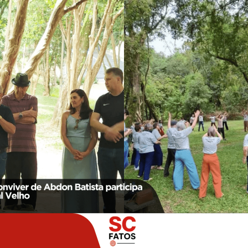 Grupo de Idosos Conviver de Abdon Batista participa de passeio em Erval Velho