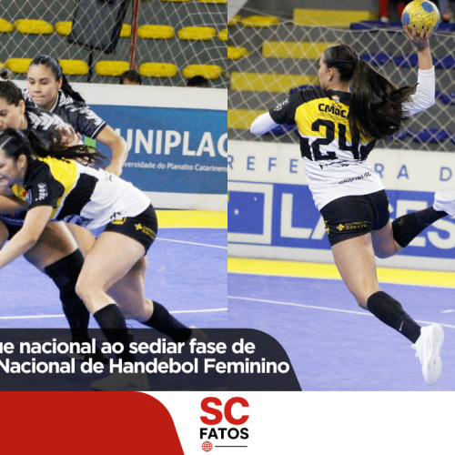 Lages é destaque nacional ao sediar fase de grupos da Liga Nacional de Handebol Feminino
