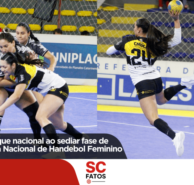 Lages é destaque nacional ao sediar fase de grupos da Liga Nacional de Handebol Feminino