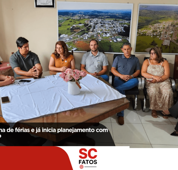 Sadiana Melo retorna de férias e já inicia planejamento com todo o secretariado