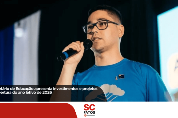 Secretário de Educação apresenta investimentos e projetos na abertura do ano letivo de 2026