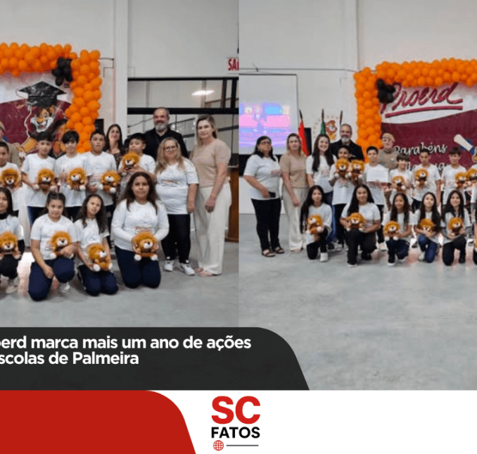 Formatura do Proerd marca mais um ano de ações preventivas nas escolas de Palmeira