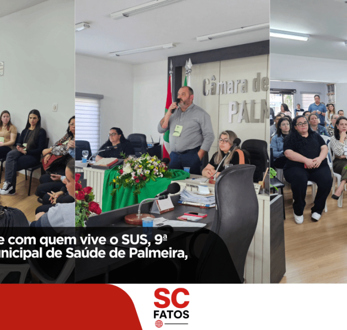 Palmeira realiza 9ª Conferência Municipal de Saúde com foco na participação da comunidade!