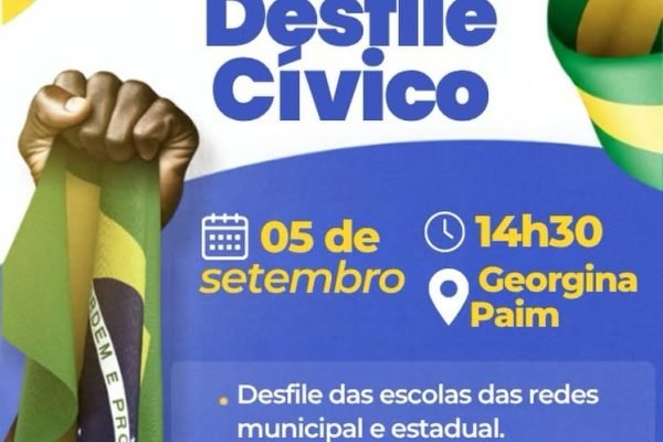 Palmeira realiza Desfile Cívico da Semana da Pátria no dia 5 de setembro