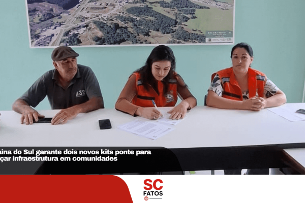 Bocaina do Sul garante dois novos kits ponte para reforçar infraestrutura em comunidades