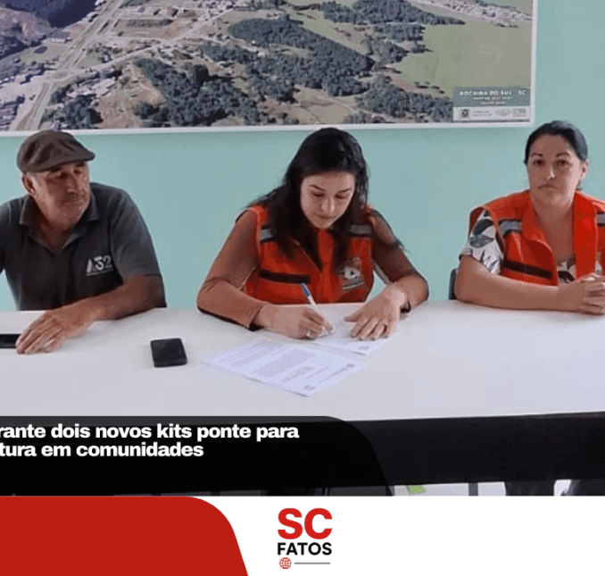 Bocaina do Sul garante dois novos kits ponte para reforçar infraestrutura em comunidades