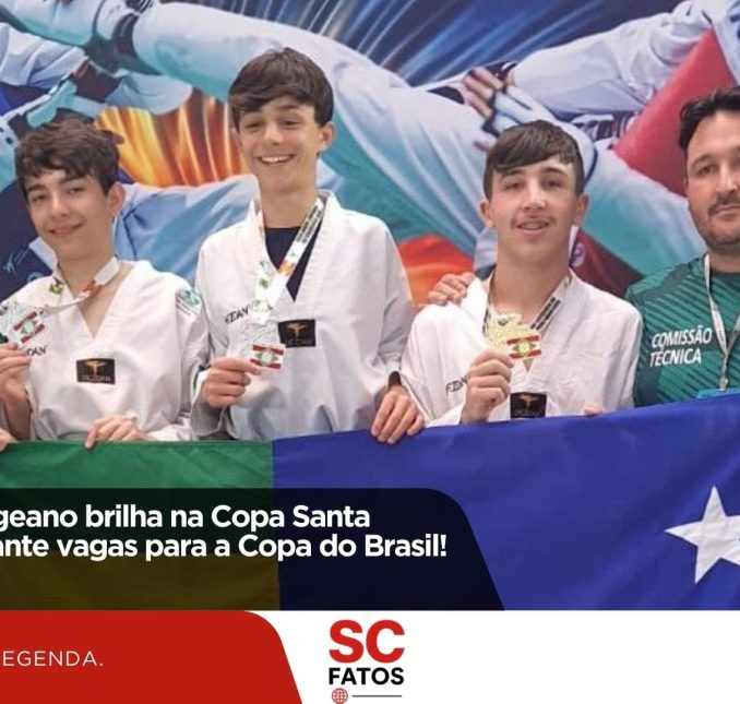 Taekwondo lageano brilha na Copa Santa Catarina e garante vagas para a Copa do Brasil!