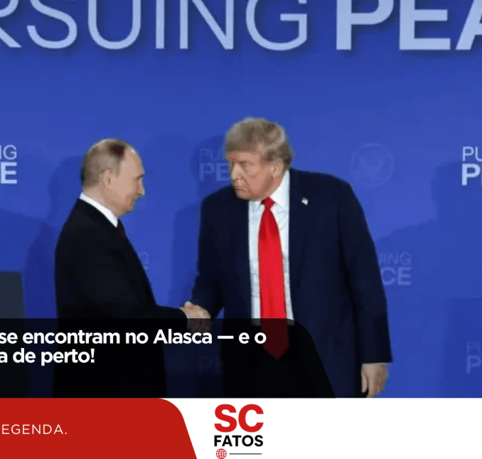Trump e Putin se encontram no Alasca — e o mundo observa de perto!
