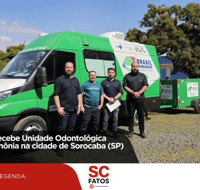 São Joaquim recebe Unidade Odontológica Móvel em cerimônia na cidade de Sorocaba (SP)