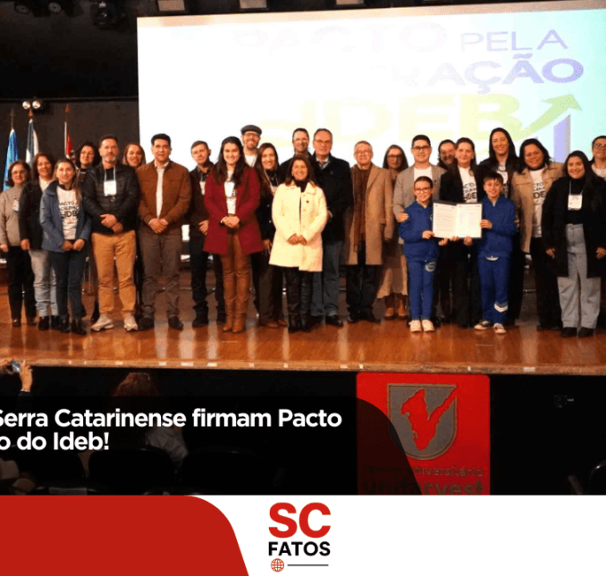 Municípios da Serra Catarinense firmam Pacto pela Aceleração do Ideb!