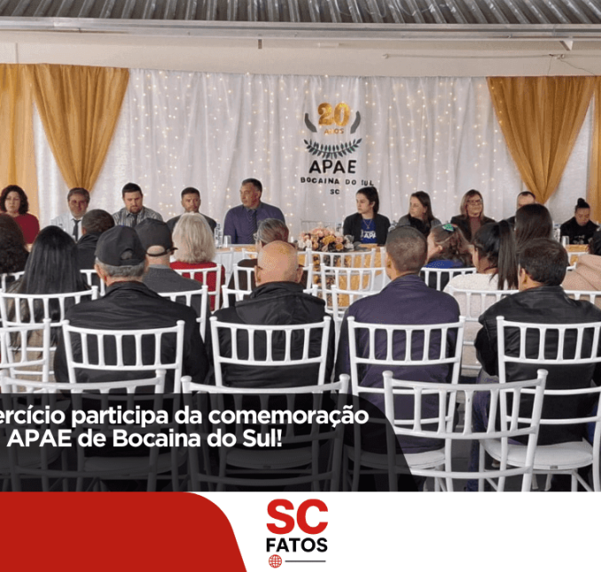 Prefeita em exercício participa da comemoração dos 20 anos da APAE de Bocaina do Sul!